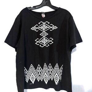 Sabaku Tee Shirt Southwestern Size XL Extra Large T-shirt Western EUC Like New